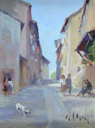 Scena di paese - 1980