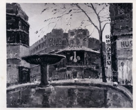 Place Pigalle - Paris   1957